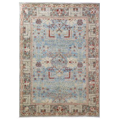 Bakshaish Willow One-of-a-Kind 5' X 6'5" New Age Wool Area Rug in