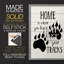 Home Tracks-Premium Framed Print -Ready to Hang - No Nails Required - No Nails Required-108037622-108037627