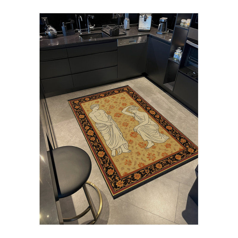 Tapis tissé crème Mosso, 6'7" x 9'10"