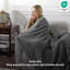 Jeté en sherpa CBCHome Cozy Chevron-122589690