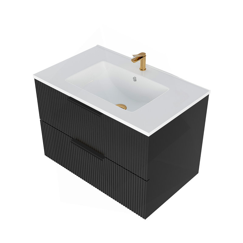 Meuble-lavabo 30 po avec lavabo en céramique