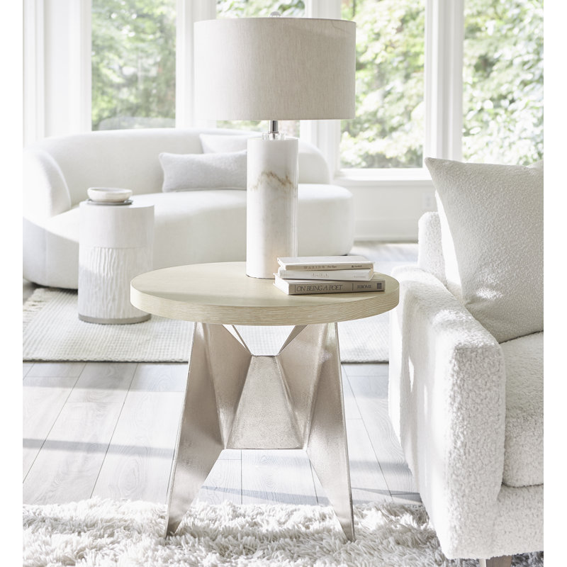 Solaria Solid Wood End Table