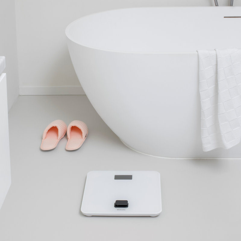 Pèse-personne sans batterie Brabantia, Blanc