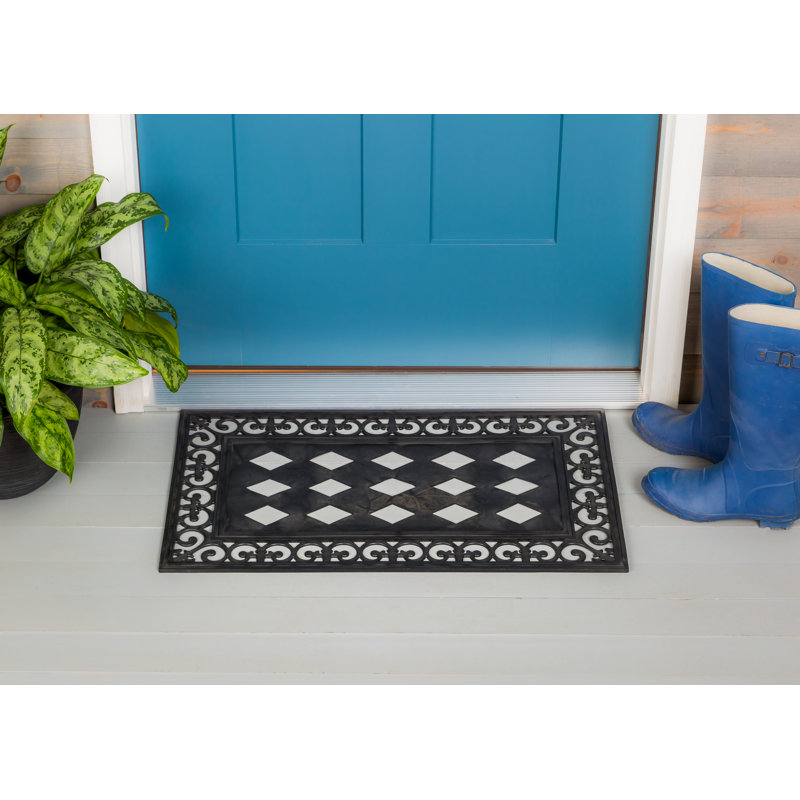 Fleur Scroll Sassafras Mat Tray