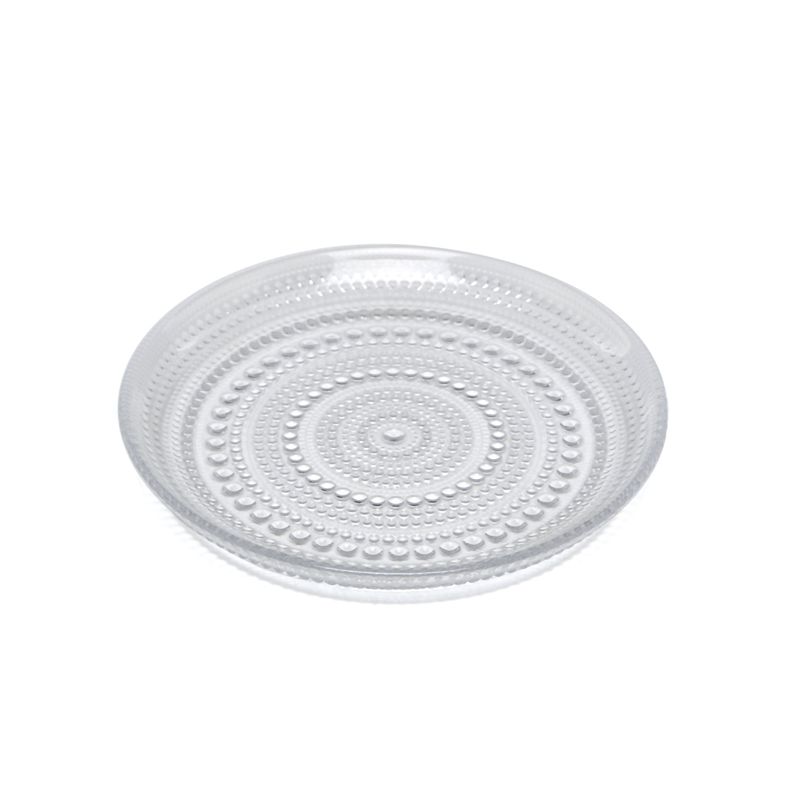 Kastehelmi 7" Appetizer Plate, Clear