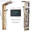 Valrie Shower Tower Panel