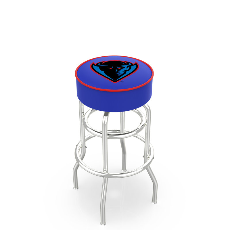 NCAA Swivel Bar & Counter Stool, Bar Stool (30" Seat Height), DePaul