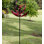 Crimson Lotus Metal Garden Wind Spinner