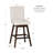Cyrus Swivel Upholstered Stool-1089046703-1089046700