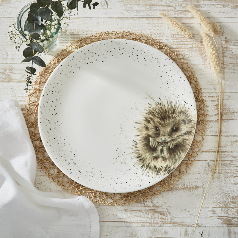 Classic Wrendale Designs  - Coupe Platter (Hedgehog)