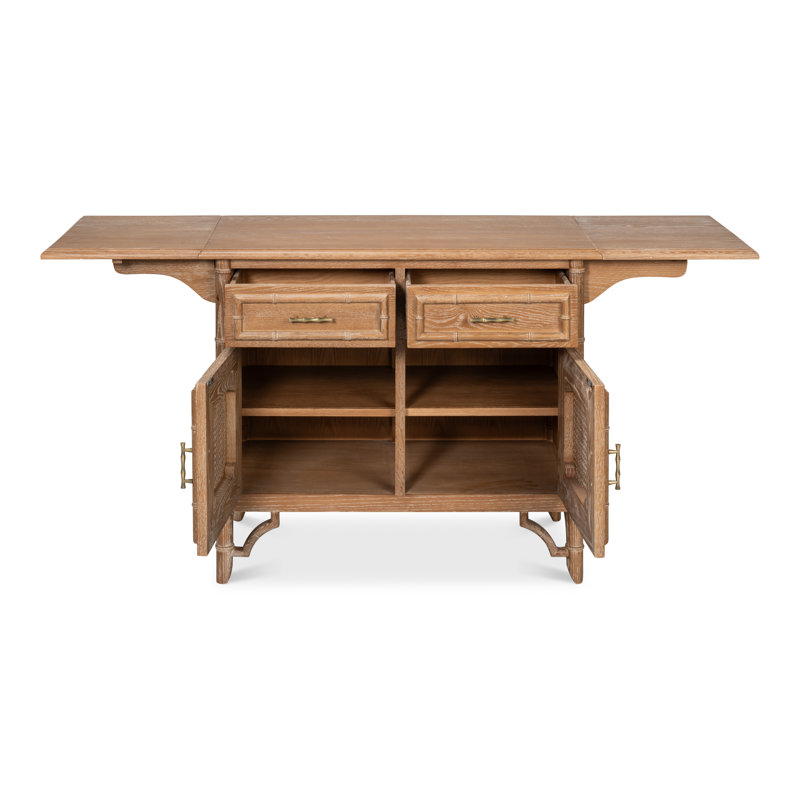 Brighton Solid Wood Accent Cabinet