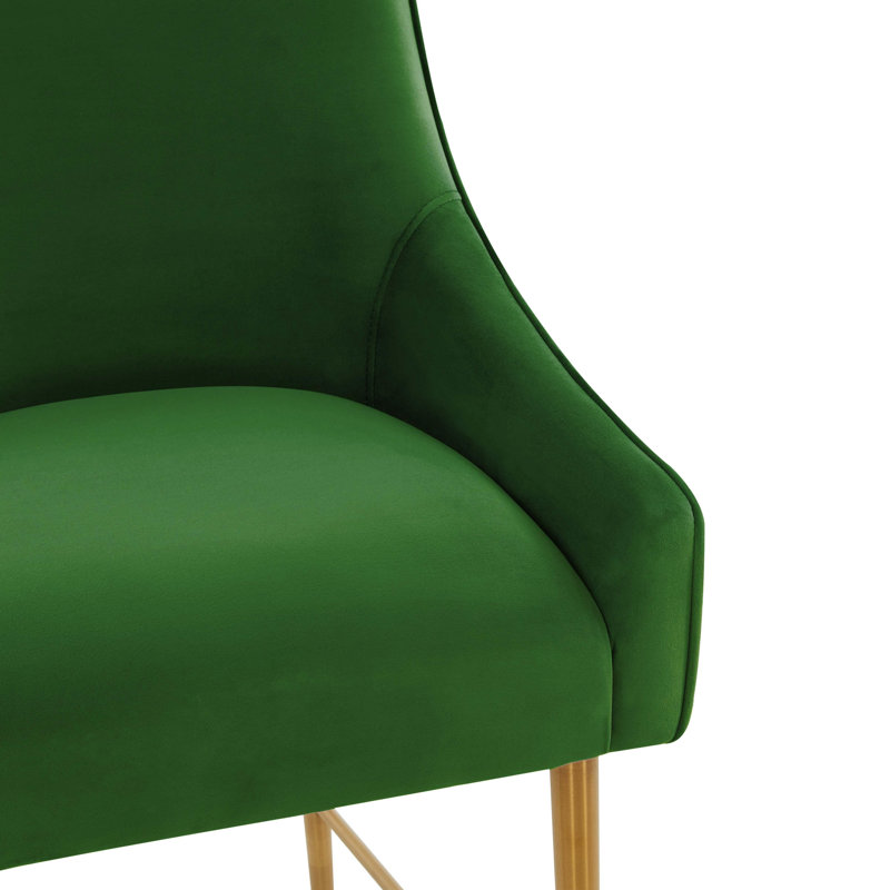 Tabouret de bar et de comptoir Simmon, Tabouret de comptoir (siège d'une hauteur de 24,4, Green