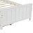Santa Monica Twin size Platform Bed with Two Drawers-1404422621