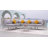 6 - Person Wicker Outdoor Conversation Furniture Set with Gas/Propane Fire Pit Table, Patio Sectional Seating Group-1298272192-1299339119