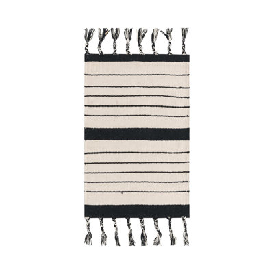Asenet Cotton Striped Indoor Rug