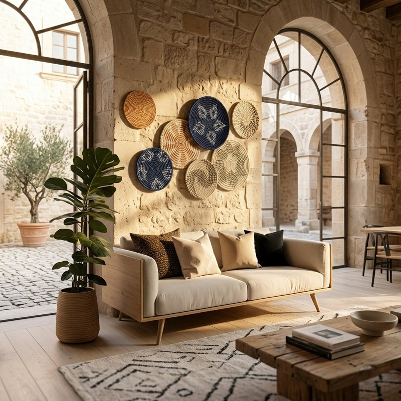 Wicker Wall Decor