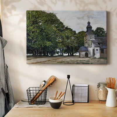 The Chapel Notre-Gallery Wrapped Canvas