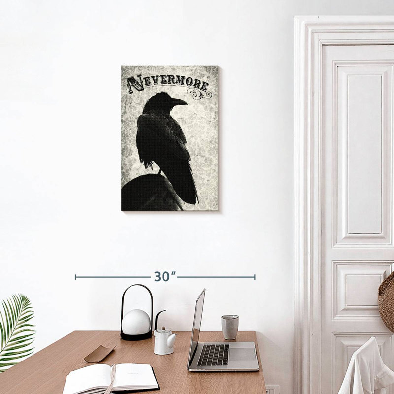 Corbeau Brampt Nevermore, H 24 po x l 16 po