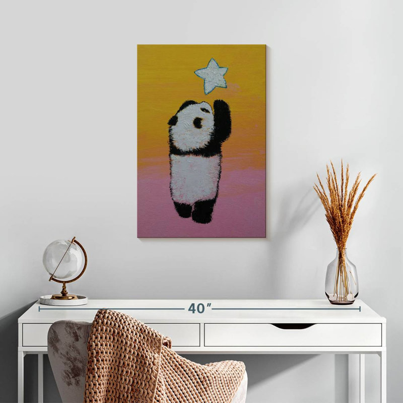 Brampt Panda Star, 24" H x 16" W