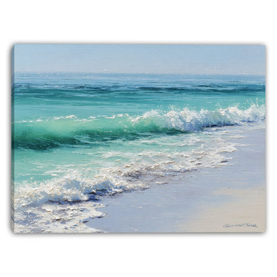 «Seaside Hatchling», art mural sur toile tendue