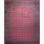 Hand Knotted Wool Geometric Area Rug in Pink-996070572