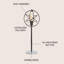 Lampe de table 27" Schlosser