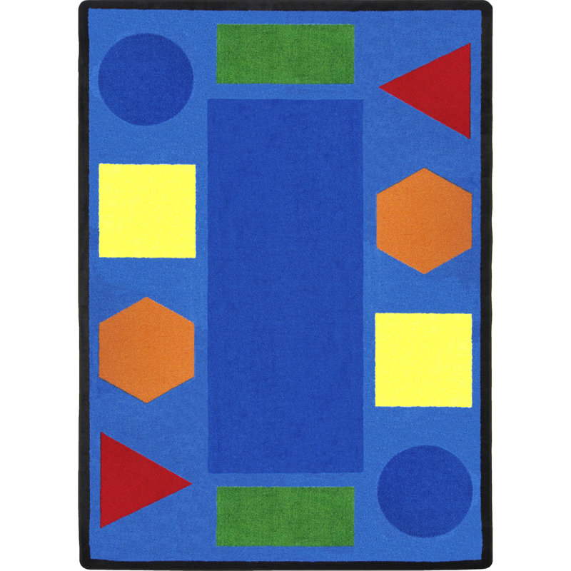 Tapis multicolore 5 pi 4 po x 7 pi 8 po Joy Carpets Kid Essentials