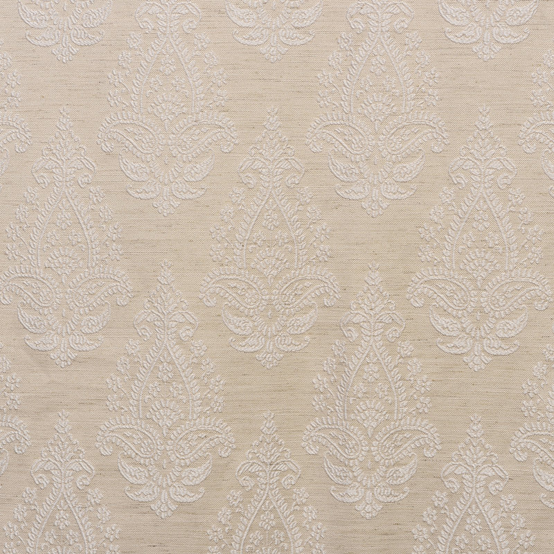 Holtz Semi Sheer Curtain Single Panel, Beige