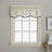 Nikalas Geometric Tailored 50'' W Window Valance-2085704386