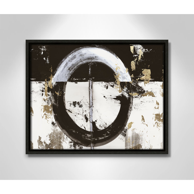 «Evoke I Print» par Tom Reeves, H 12,5 po x l 15,5 po, Espresso