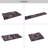 Classic Black & Burgundy Welcoming Doormat Rug-1007800313