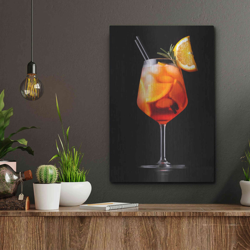 "Sespritz" par Luxe Metal Portfolio, H 16 po x l 12 po