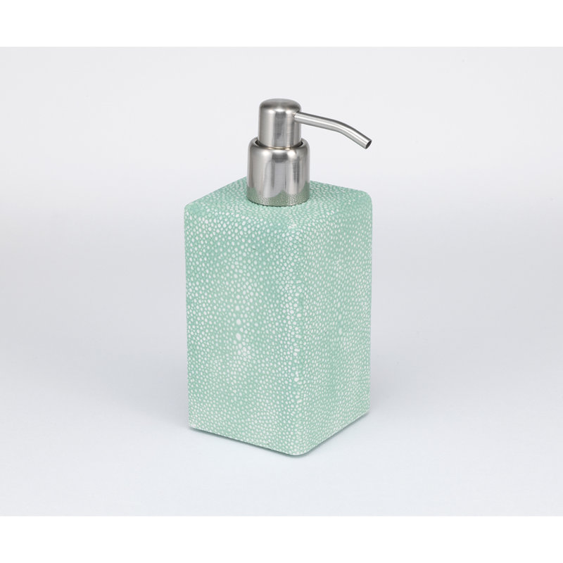 Samurai Bathroom Accessory, Shagreen Turquoise