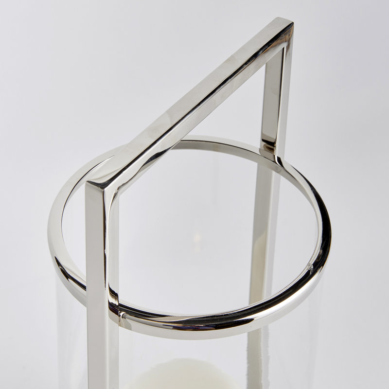Hurricane Candle Holder, 14.5" H x 7.25" W x 6.25" D