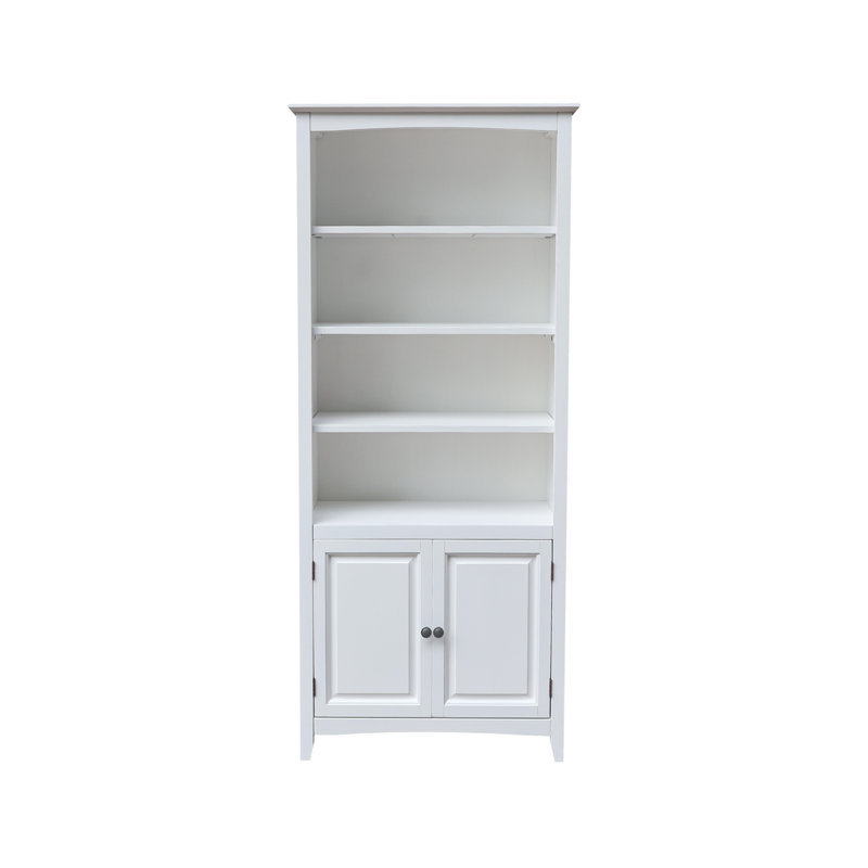 Bibliothèque standard DUFREEN, (6 tablettes) H 72 po x l 32 po x P 12 po, Blanc