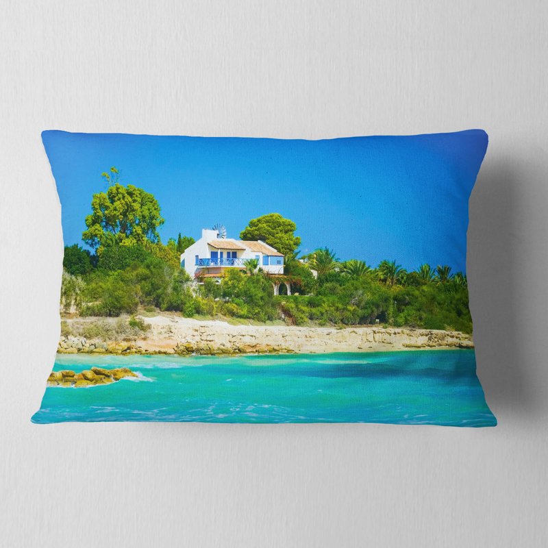 Coussin Schafer Landscape Wall House sur l'île de Chypre