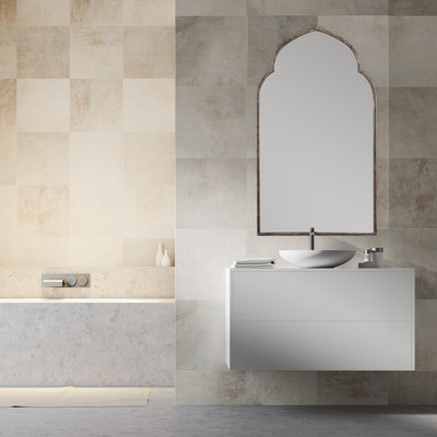 Ateeqa Iron Arch Mirror