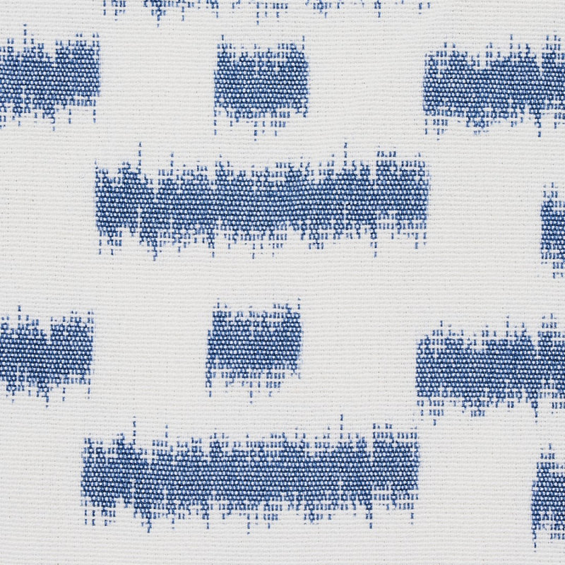Tissu abstrait ikat, Indigo