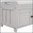 Storage Bench with 3 Shutter-shaped Doors, Shoe Bench with Removable Cushion and Hidden Storage