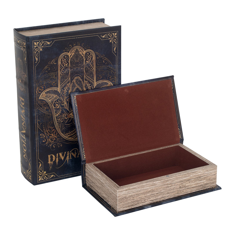Chachere 2 Piece Medium Density Fiberboard (MDF) Decorative Box Set