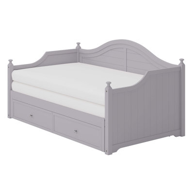 Storage Daybed with Extended Pop Up Trundle,Drawers by Alcott Hill