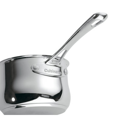 Casserole en acier inoxydable avec couvercle