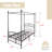 Tyler-Jay Metal Canopy Bed-696619118-696619104