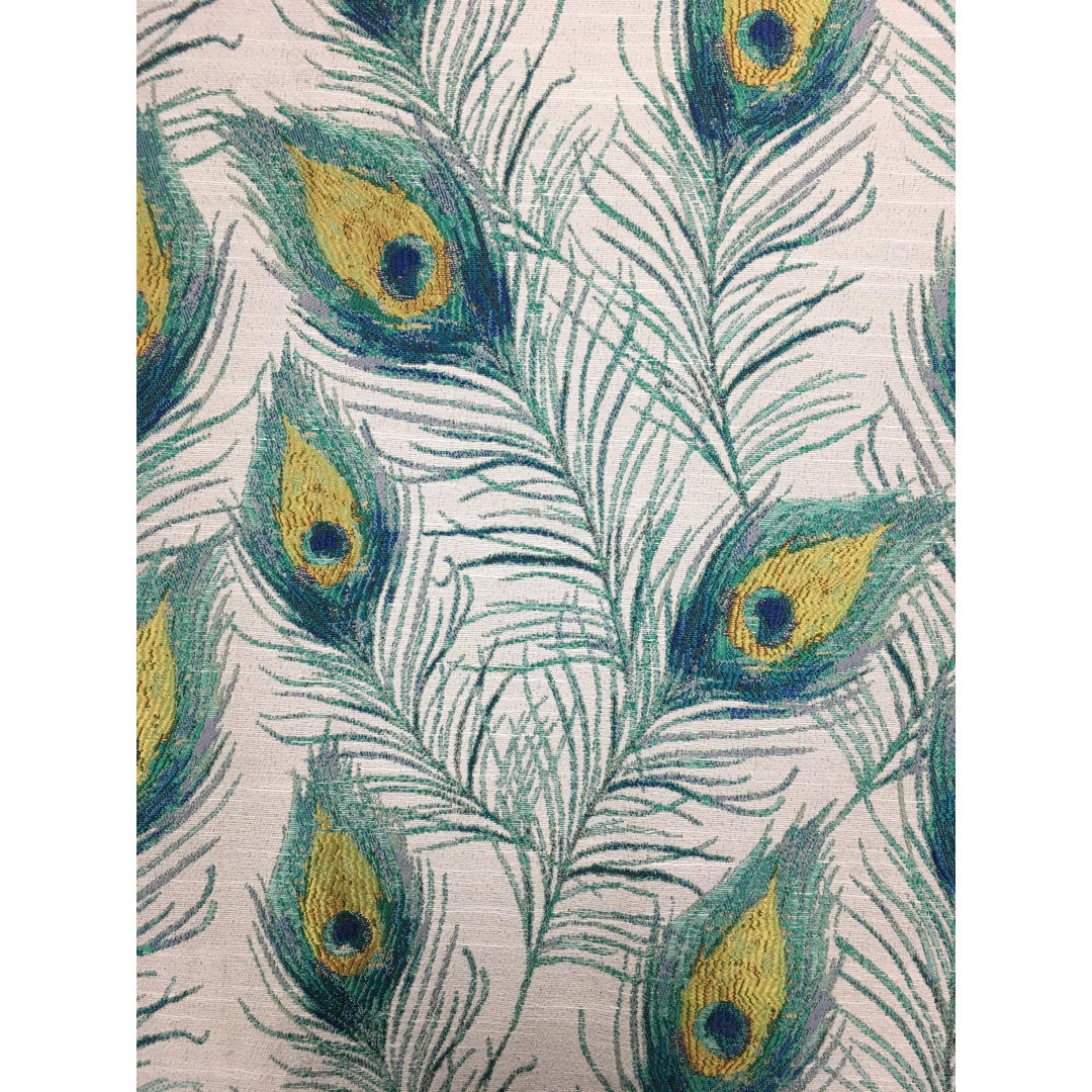 Plume Fabric South Pacific Textile Color: Peacock