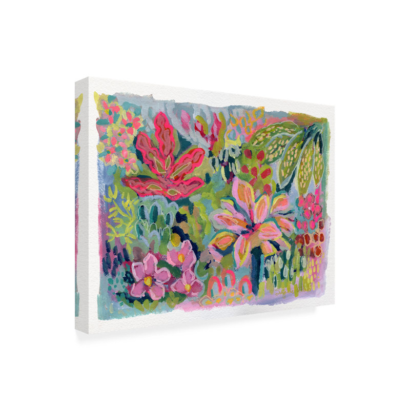 Art mural sur toile tendue - Tropical Paradise 2 de Suzanne Allard pour décoration de salon, de chambre à coucher ou de bureau - 35 x 47