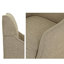 Fauteuil rembourré avec roulettes cachées