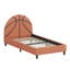 Lit plateforme capitonné à thème de basketball avec un design sportif