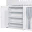Lit mezzanine avec armoire de rangement, garde-robe et DEL-1396809185-1396809184