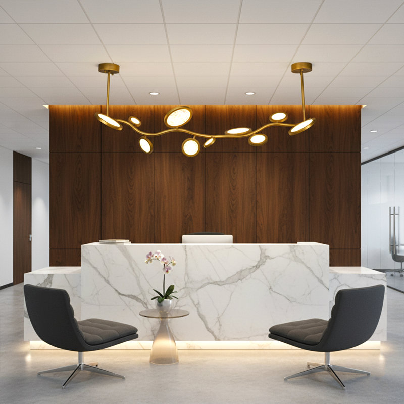Island 10 - Light Pendant, Brass