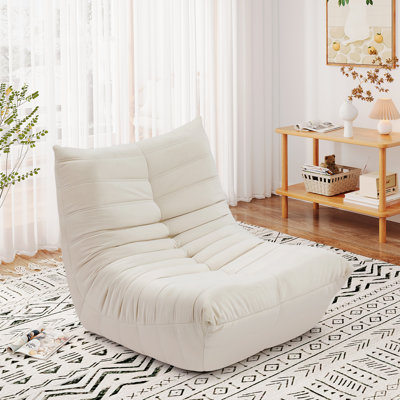 Daut Upholstered Suede Lounge Chair